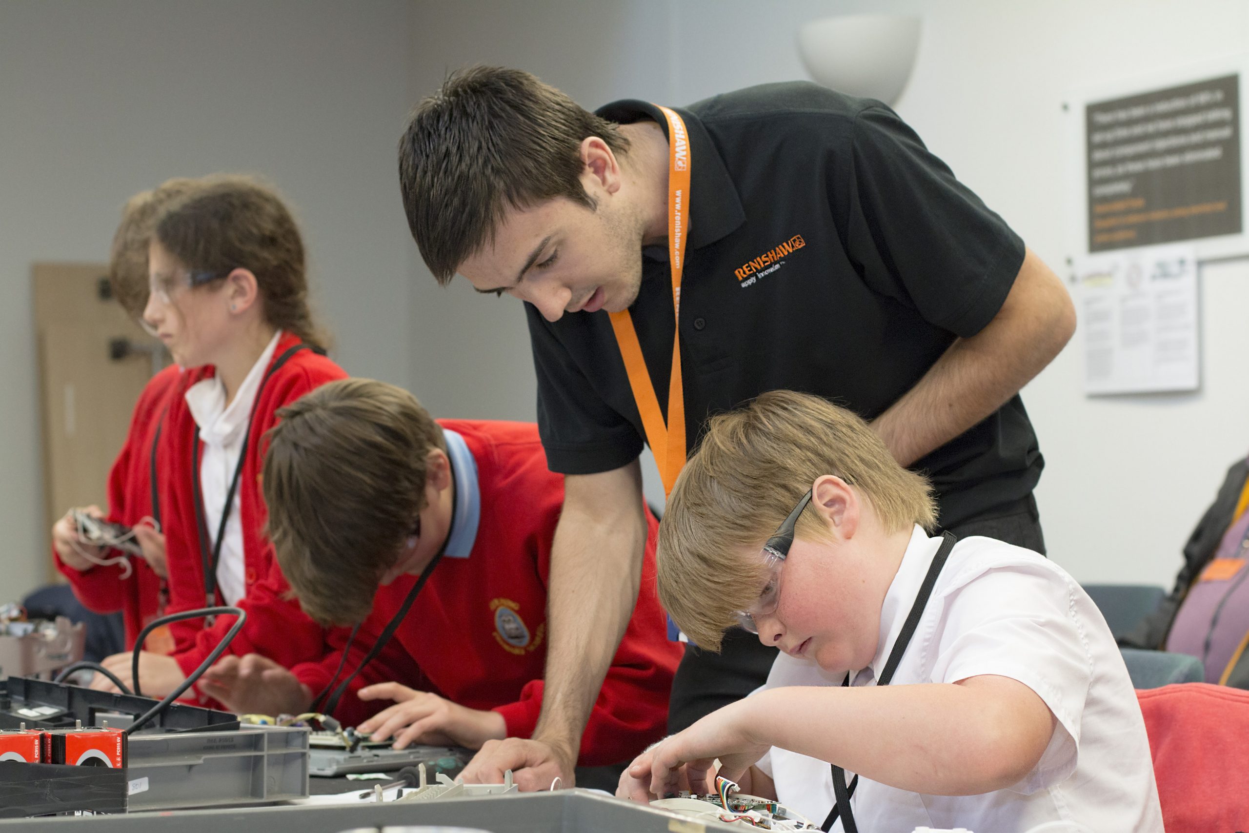 Renishaw STEM ambassadors