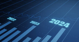 bar graph showing growth between 2022, 2023 and 2024
