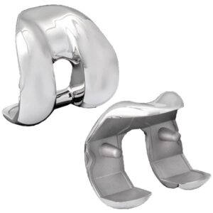 Two reflecting images of Exactech's Truliant implant