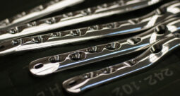 Concept image of titanium orthopedic plates