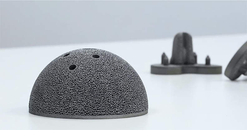 Croom Medical's tantalum hip implants