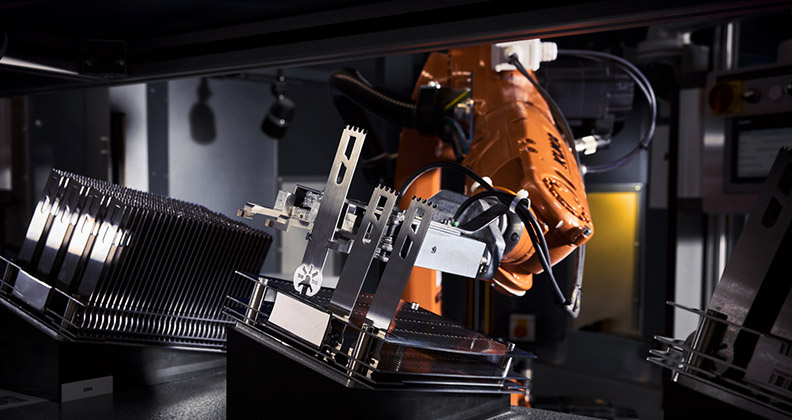 Marketing image of Komet Medical's manufacturing technology