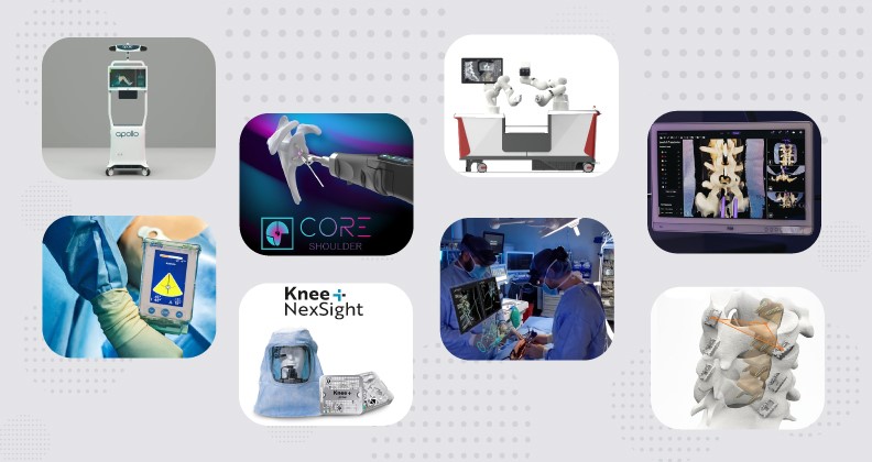 Four images of the enabling technology