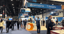 wide angle view of exhibit hall booths at the NASS conference