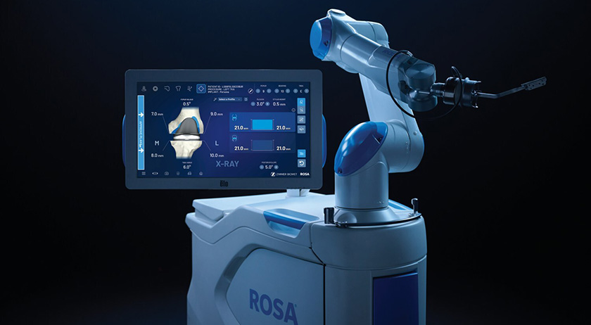 Zimmer Biomet ROSA Knee with OptimiZe