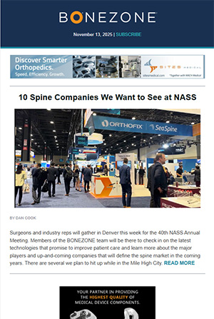 10 Must-see Spine Companies at NASS 2025