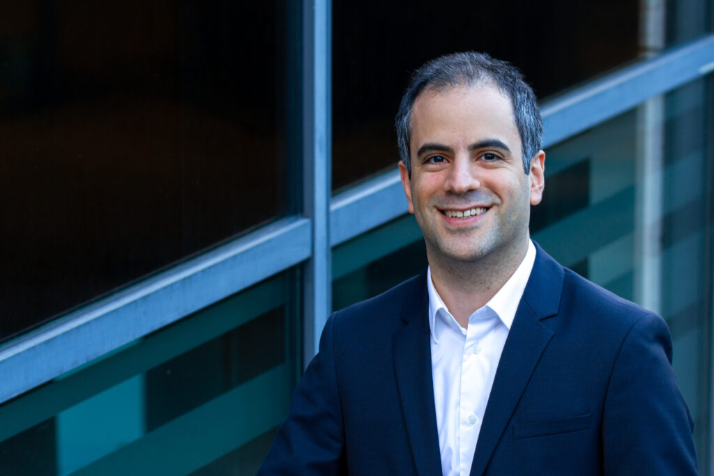 Headshot of Pouya Moghimian, Ph.D., CEO of Mebus