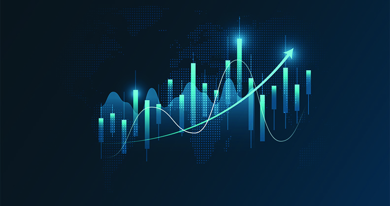 Graph with up arrows