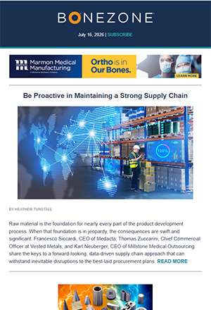 Be Proactive in Maintaining a Strong Supply Chain